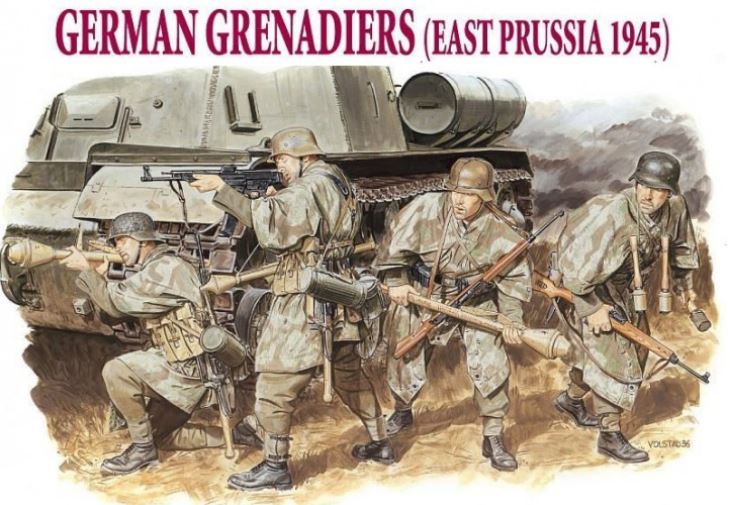 DRAGON (1/35) German Grenadiers (East Prussia 1945)