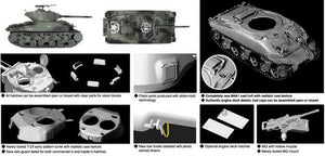 DRAGON (1/35) M4A1(76mm)W Operation Cobra