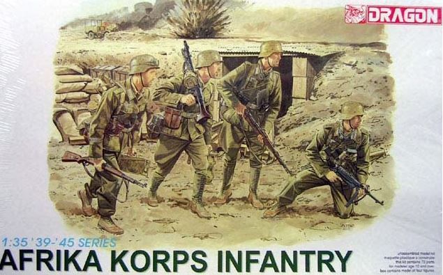 DRAGON (1/35) Afrika Korps Infantry