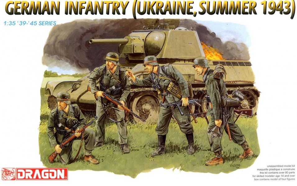 DRAGON (1/35) German Infantry (Ukraine, Summer 1943)