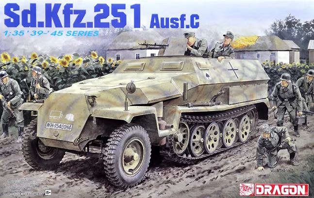 DRAGON (1/35) German Sd.Kfz. 251 Ausf. C