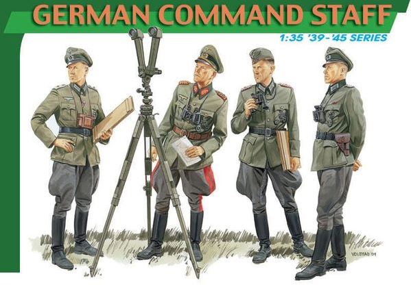 DRAGON (1/35) German Command Staff