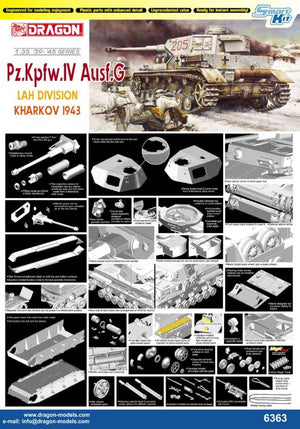 DRAGON Panther D Sd.Kfz. 171 w/Zimmerit 2 in 1