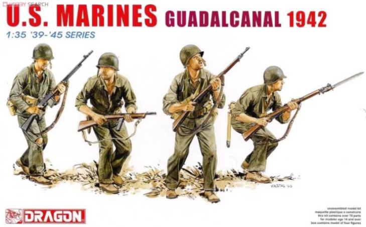 DRAGON (1/35) US Marines Guadalcanal 1942
