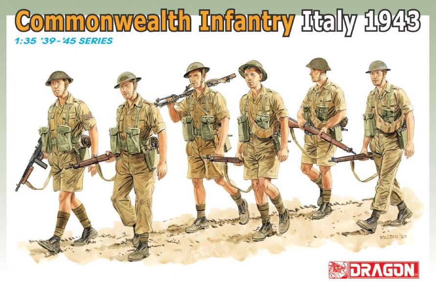 DRAGON (1/35) Commonwealth Infantry Italy 1943