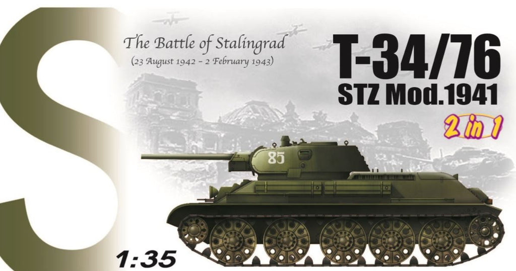 DRAGON (1/35) T-34/76 STZ Mod.1941