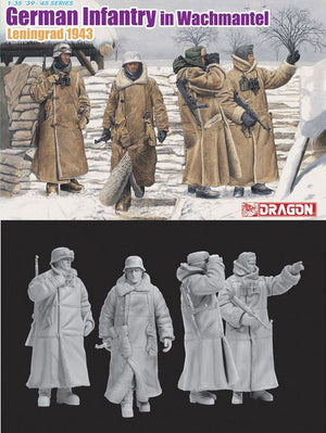 DRAGON (1/35) German Infantry in Wachtmantel Leningrad 1943