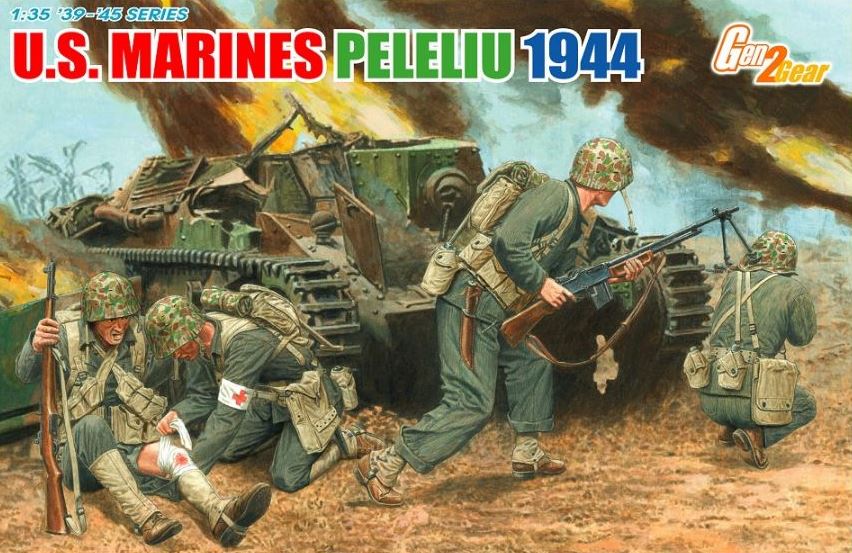 DRAGON (1/35) U.S. Marines Peleliu 1944