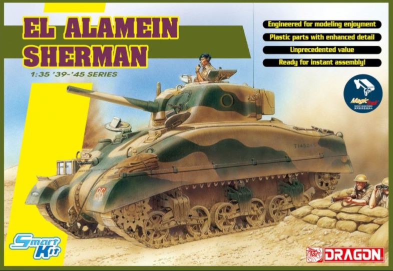 DRAGON (1/35) EL ALAMEIN Sherman (Smart Kit)
