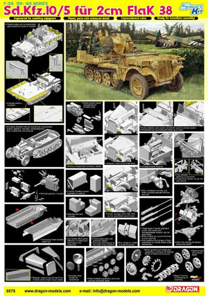 DRAGON Pz.Kpfw. 38(t) Ausf. G w/Interior (Smart Kit)