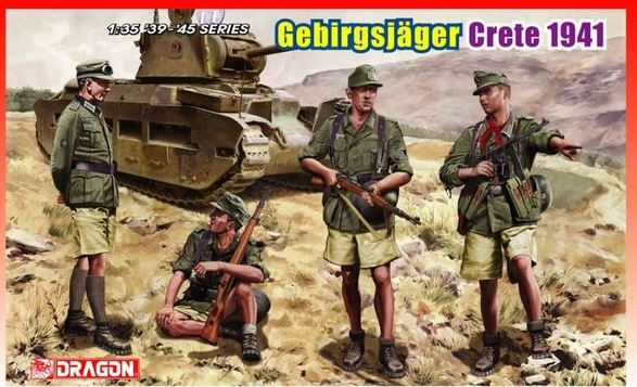DRAGON (1/35) Gebirgsjäger Crete 1941