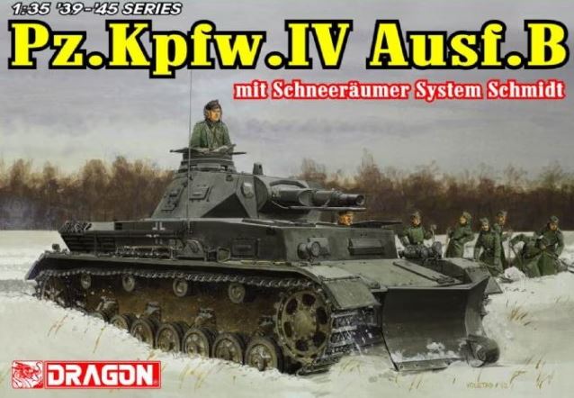 DRAGON (1/35) Pz.Kpfw.IV Ausf.B mit Schneeräumer System Schmidt
