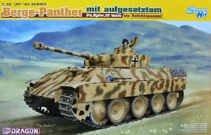 DRAGON Berge-Panther mit aufgesetztem Pz.Kpfw.IV Turm als Befehlspanzer (Smart Kit)