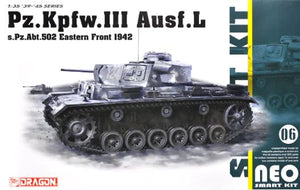 DRAGON Pz.Kpfw.III Ausf.L s.Pz.Abt.502 Leningrad 1942 (Neo Smart Kit 06)