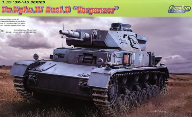 DRAGON (1/35) Pz.Kfpw.IV Ausf.D Vorpanzer (Premium Edition)