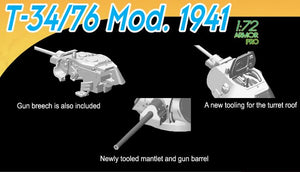 DRAGON (1/72) T34/76 Mod.1941