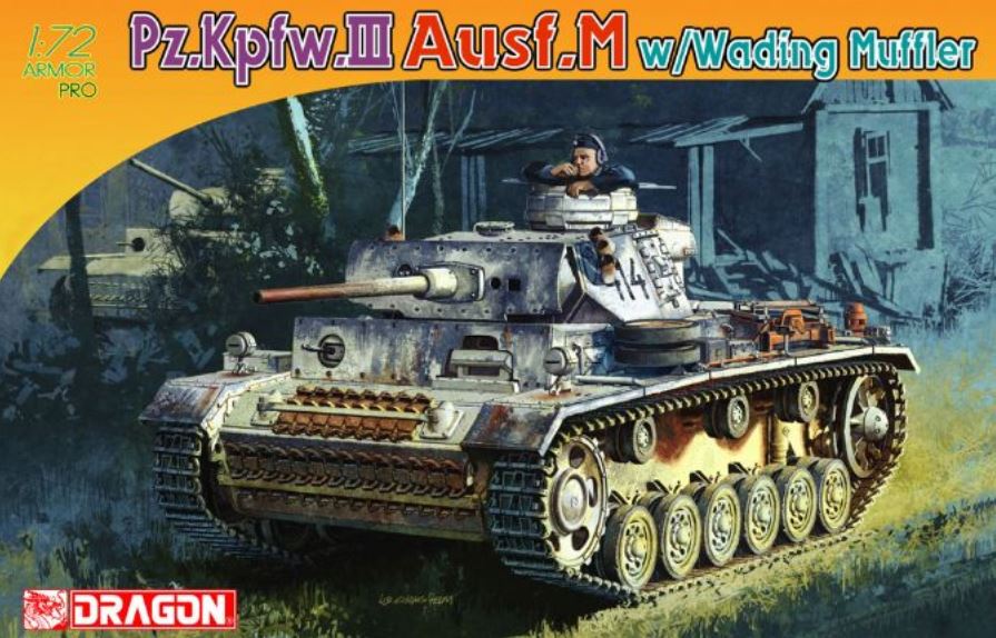 DRAGON (1/72) Pz.Kpfw.III Ausf.M w/Wading Muffler
