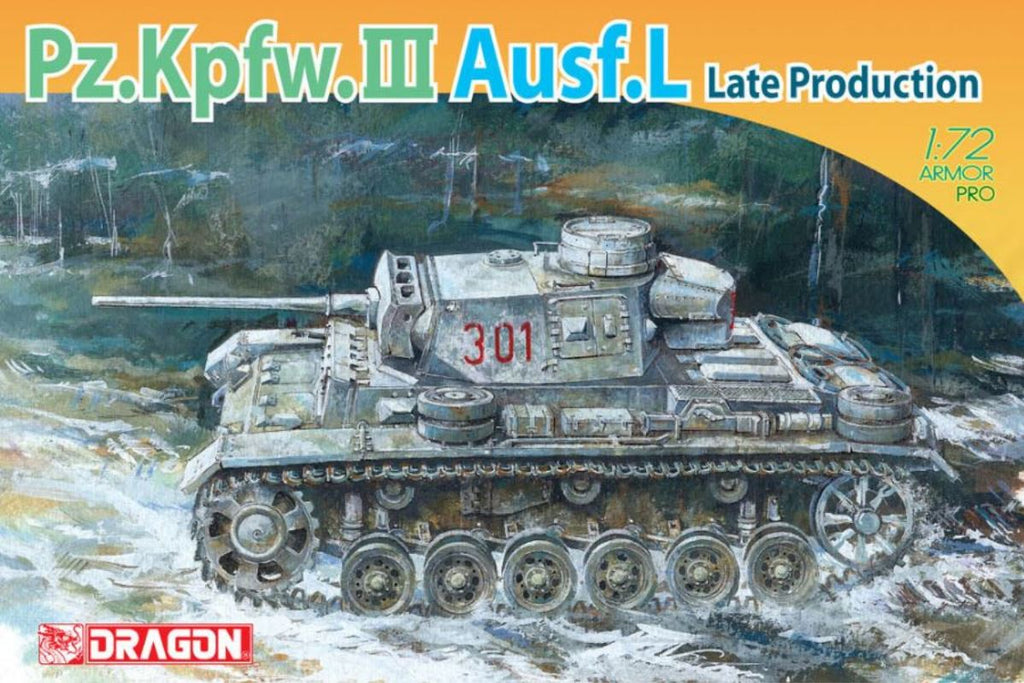 DRAGON (1/72) Pz.Kpfw.III Ausf.L Late Production