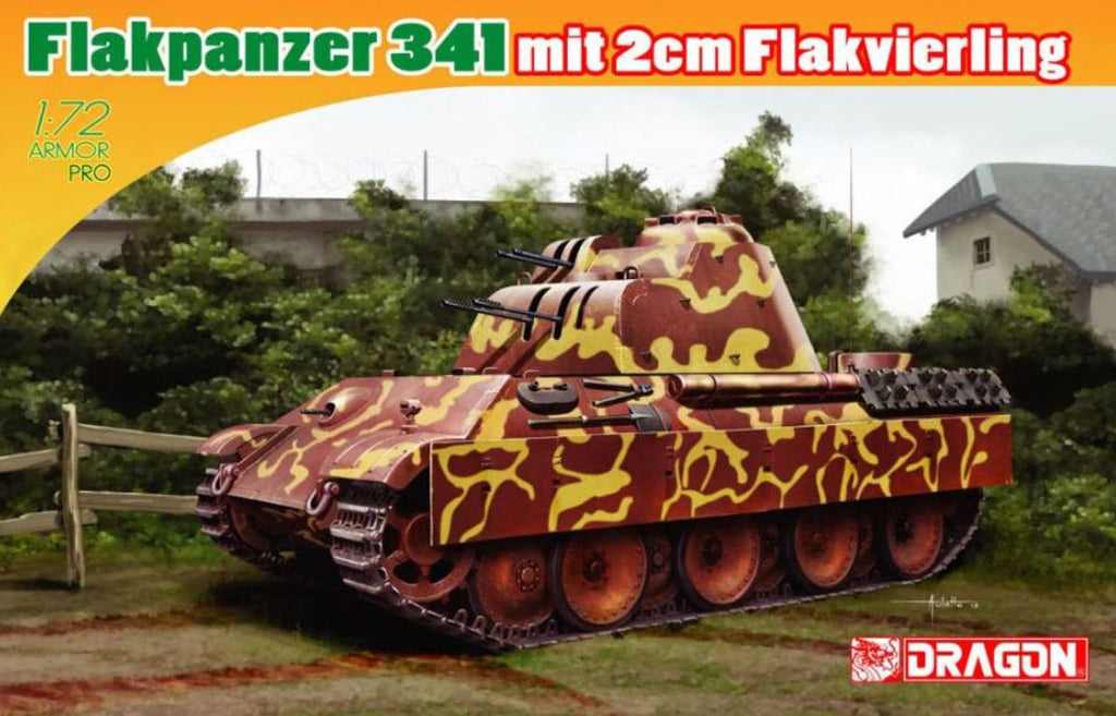 DRAGON (1/72) Flakpanzer 341 mit 2cm Flakvierling