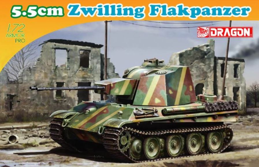 DRAGON (1/72) 5.5cm Zwilling Flakpanzer