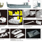 DRAGON (1/72) LCM(3) Landing Craft + M4A1 Sherman w/Deep Wading Kit