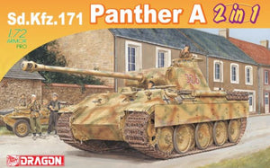 DRAGON (1/72) Sd.Kfz.171 Panther A (2in1)