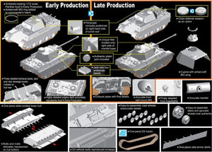 DRAGON (1/72) Sd.Kfz.171 Panther A (2in1)
