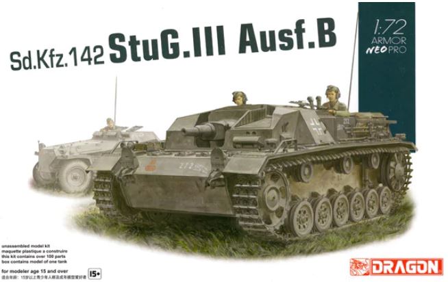 DRAGON (1/72) Sd.Kfz.142 StuG.III Ausf.B