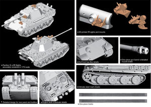 DRAGON (1/72) Sd.Kfz.171 Panther G Steel Wheel w/IR Sights