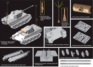 DRAGON (1/72) Befehls Panther Ausf.G