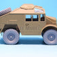 DEF MODEL (1/35) UK Quad Gun Truck Wheel Set (for Tamiya Kit)