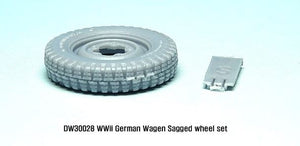 DEF MODEL (1/35) Set di ruote VW tedesche 1 (per kit Tamiya e AFV Club)