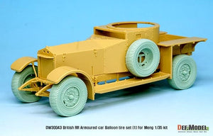 DEF MODEL (1/35) Autoblindo britannica RR con ruote svasate a palloncino - Prima versione (per kit Meng)