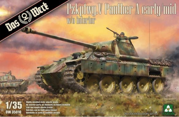 DAS WERK (1/35) Pzkpfwg. V Panther Ausf.A Early/Mid