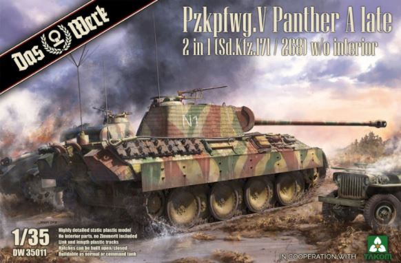 DAS WERK (1/35) Pzkpfwg. V Panther Ausf.A Late