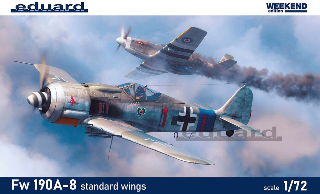 EDUARD (1/72) Fw 190A-8 Standard Wings
