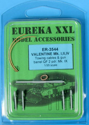 EUREKA (1/35) Towing cable for Valentine I, II, IV, VI & VII Tanks