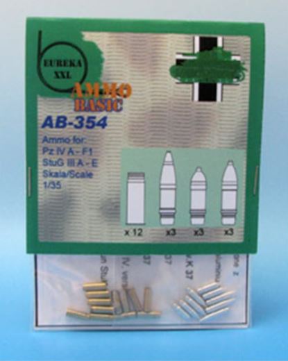 EUREKA (1/35) 7,5 cm Ammo for Kw.K.37/Stu.K.37