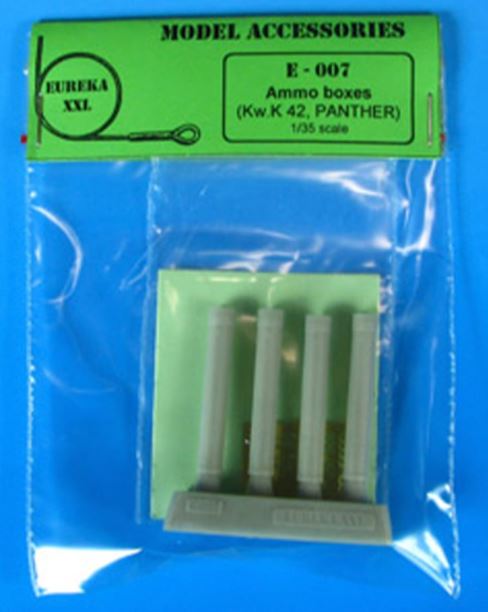 EUREKA Metal Ammo Canisters for 7.5 cm Kw.K.42