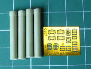Boîtes à munitions métalliques EUREKA pour calibre 7,5 cm Kw.K.  42