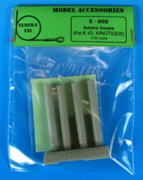EUREKA Metal Ammo Canisters for 8.8 cm Kw.K.43