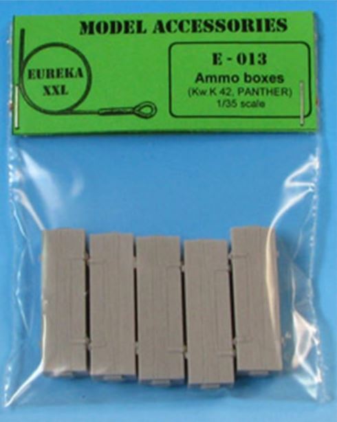 EUREKA Wooden Ammo Boxes for 7.5 cm Kw.K.42