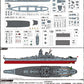 FUJIMI (1/700) IJN Battleship Yamato Special Edition (Black Deck)