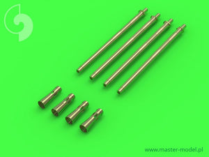 MASTER (1/35) German 2cm L/65 Flak 38 and Flakvierling 38 gun barrels (4pcs)