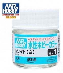 MR. HOBBY Aqueous Hobby Color: H-01 White Gloss