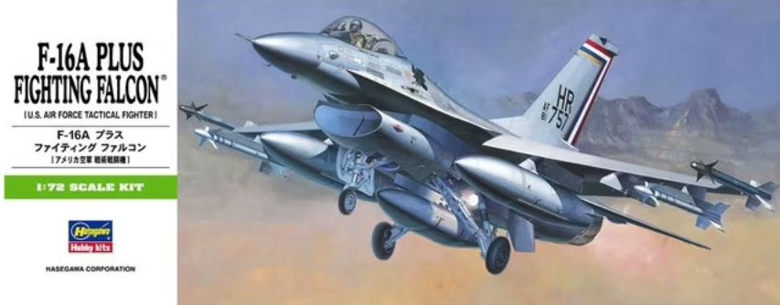 HASEGAWA (1/72) F-16A Plus Fighting Falcon