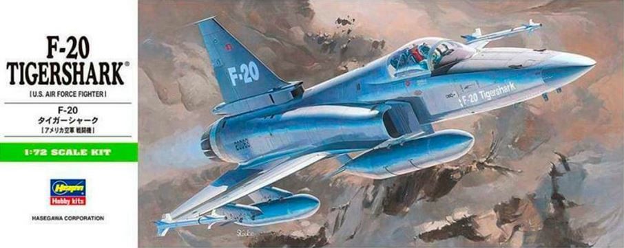 HASEGAWA (1/72) F-20 Tigershark