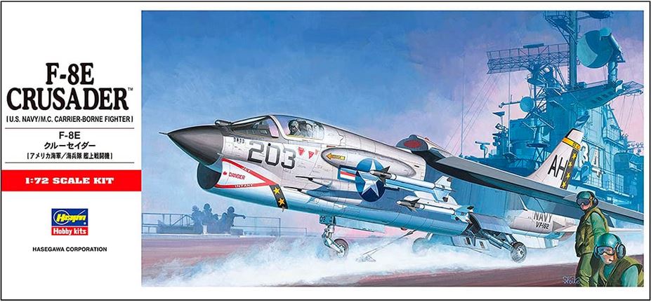 HASEGAWA (1/72) F-8E Crusader