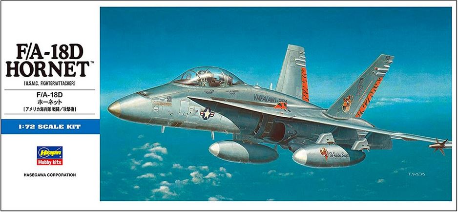 HASEGAWA (1/72) F/A-18D Hornet