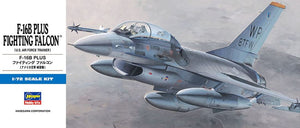 HASEGAWA (1/72) F-16B Plus Fighting Falcon - U.S. Air Force Trainer